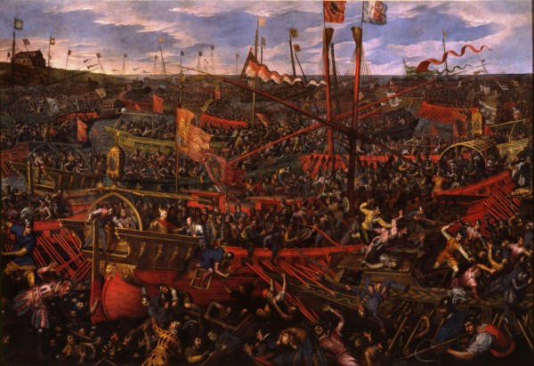 The Battle of Salvore in 1177, 1600s. Creator: Tintoretto, Domenico (1560-1635).