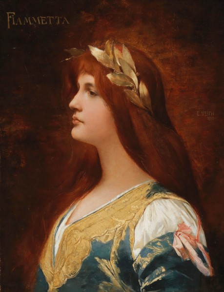 Fiammetta, 1911. Creator: Veith, Eduard (1856-1925).