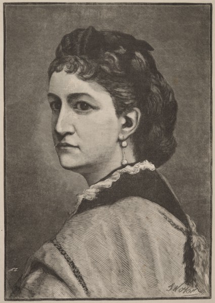 Portrait of Countess Delfina Potocka, née Komar (1807-1877). Creator: Zajkowski, Andrzej (1851-1914).