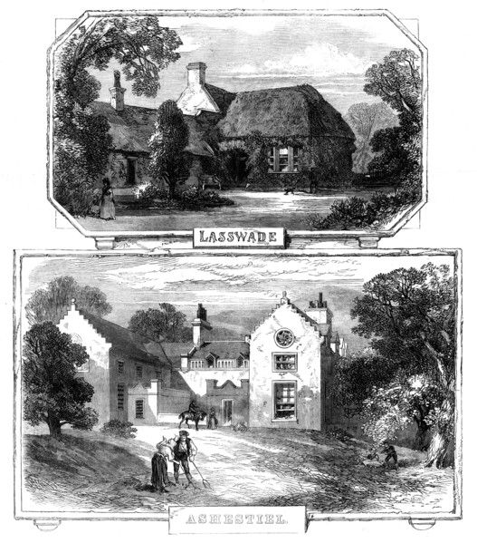 The Scott Centenary - Lasswade; Ashestiel, 1871. Creator: Unknown.