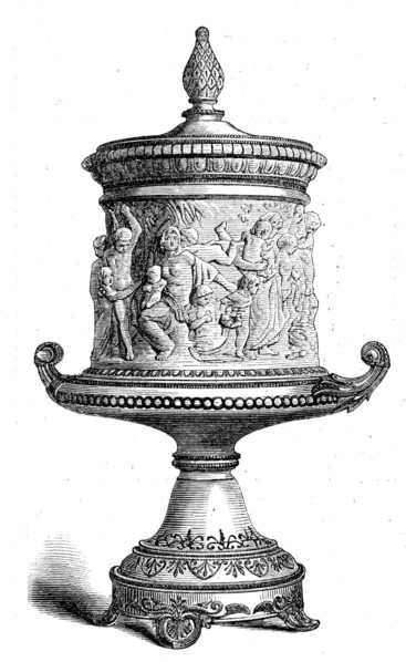 The International Exhibition: porcelain from the Royal Factory at Berlin, 1871. Creator: Unknown.