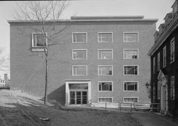 Lamont Library, Harvard University, Cambridge, Massachusetts, 1949. Creator: Gottscho-Schleisner, Inc.