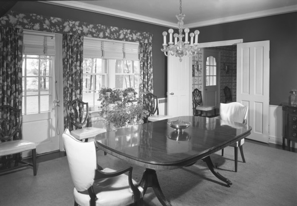 Guido R. Rahr, residence in Manitowoc, Wisconsin, 1945. Creator: Gottscho-Schleisner, Inc.