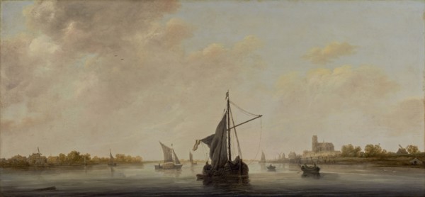 A View of the Maas at Dordrecht, about 1645-1646. Creator: Aelbert Cuyp.