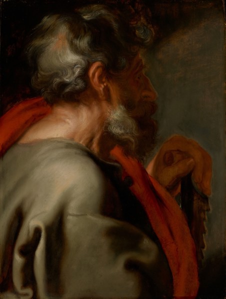The Apostle Simon, about 1618. Creator: Anthony van Dyck.