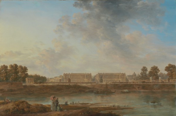 A View of Place Louis XV, about 1775-1787. Creator: Alexandre Jean Noel.
