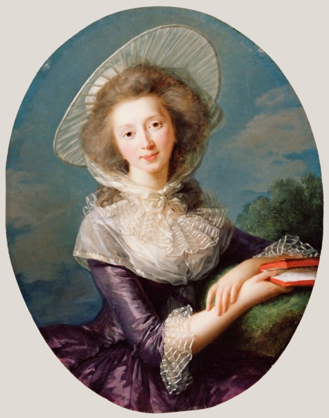The Vicomtesse de Vaudreuil, 1785. Creator: Elisabeth Louise Vigee-LeBrun.