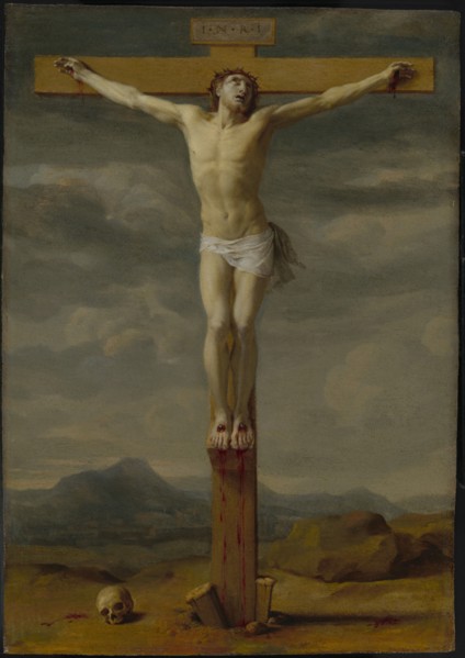 Crucifixion, about 1650-1655. Creator: Eustache Le Sueur.