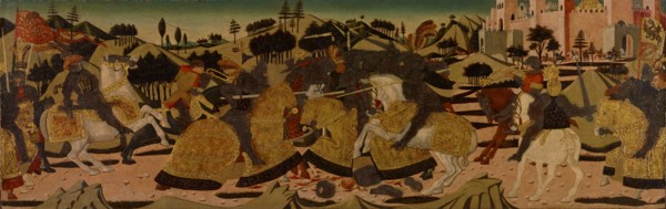 Battle Scene, 1450-1475. Creator: Giovanni di ser Giovanni Guidi.