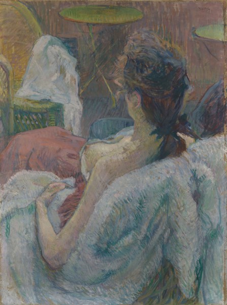 The Model Resting, 1889. Creator: Henri de Toulouse-Lautrec.
