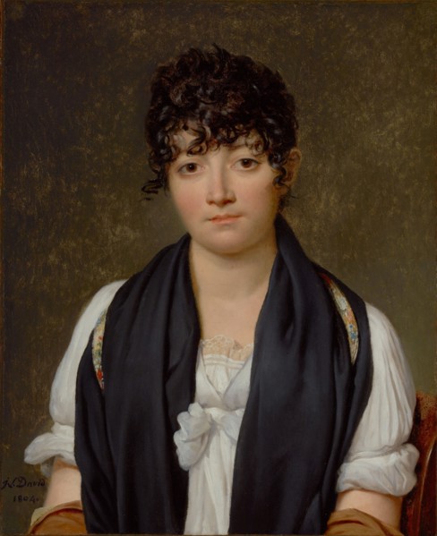 Portrait of Suzanne Le Peletier de Saint-Fargeau, 1804. Creator: Jacques-Louis David.