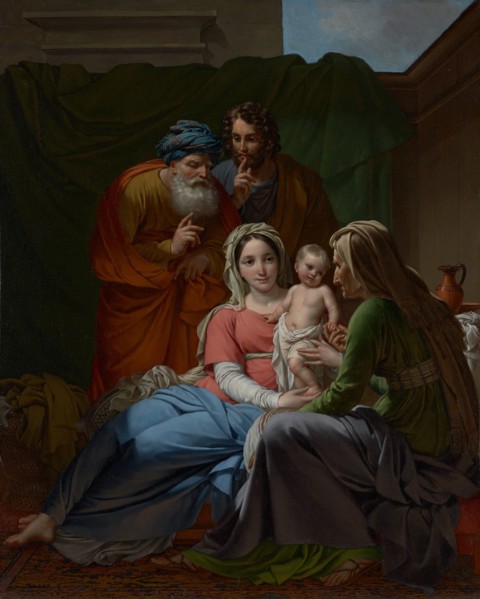 The Holy Family, about 1820. Creator: Joseph Paelinck.