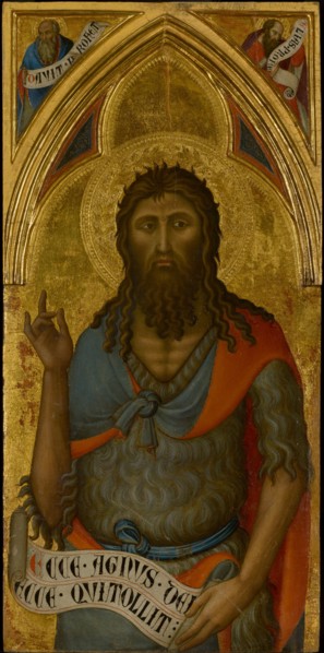Saint John the Baptist, late 14th century. Creator: Luca di Tommè.