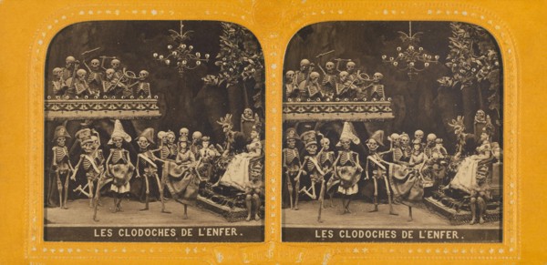 The Down-and-Out of Hell. (Les Clodoches de l'Enfer.), 1860s. Creator: Adolphe Block.