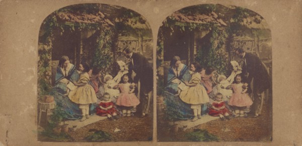 The Happy Homes of England., about 1855. Creator: Alfred Silvester.