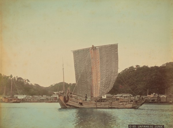 Japanese Junk, 1870s-1890s. Creator: Kusakabe Kimbei.