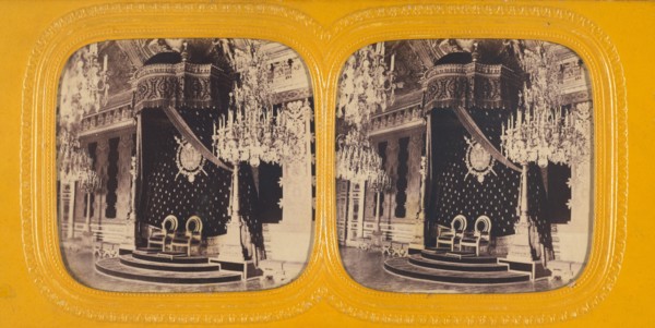 Trone, 1860s. Creator: E Lamy.