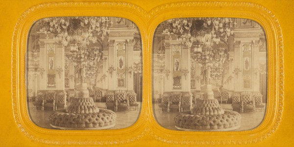 Pouf. Hotel de Ville, about 1868. Creator: E Lamy.