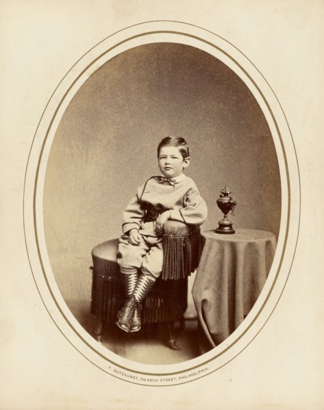 George Fauntleroy Davidson, May 1867. Creator: Frederick Gutekunst.