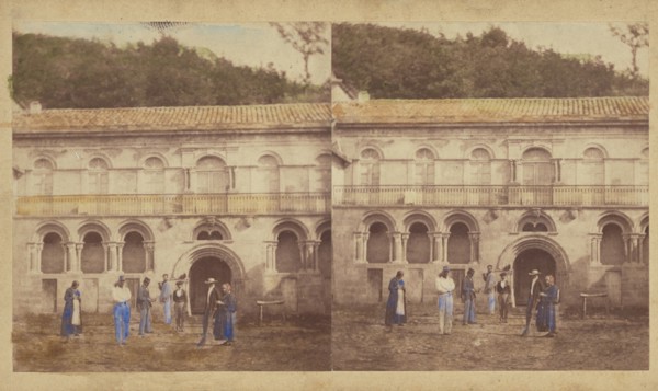 Provence et Languedoc. Saint-Martory (Haute-Garrone). La Gendarmerie., about 1859. Creator: Furne Fils & H. Tournier.