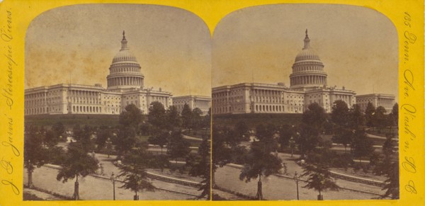 The U.S. Capitol, 1871-1881. Creator: J F Jarvis.
