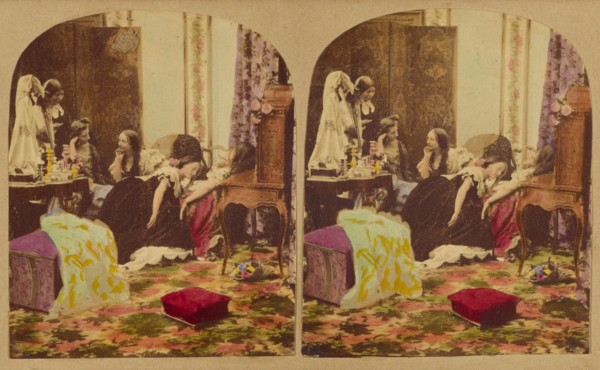 After the Ball, about 1860. Creators: London Stereoscopic & Photographic Co, Joseph John Elliott.