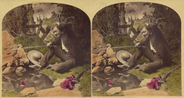 Got a Bite., 1876. Creator: L. Melander & Bro.