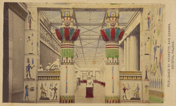 Egyptian Court, negative 1855; print about 1862. Creator: Negretti and Zambra.