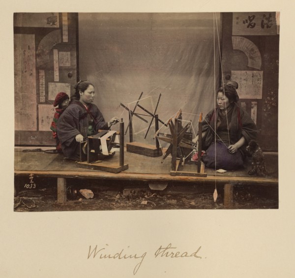 Winding Thread, about 1873-1883. Creator: Shinichi Suzuki I.