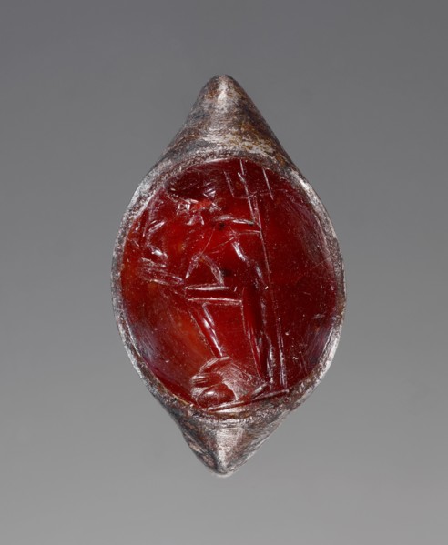 Engraved Gem Inset Into a Ring, 1st century A.D. Creator: Unknown.