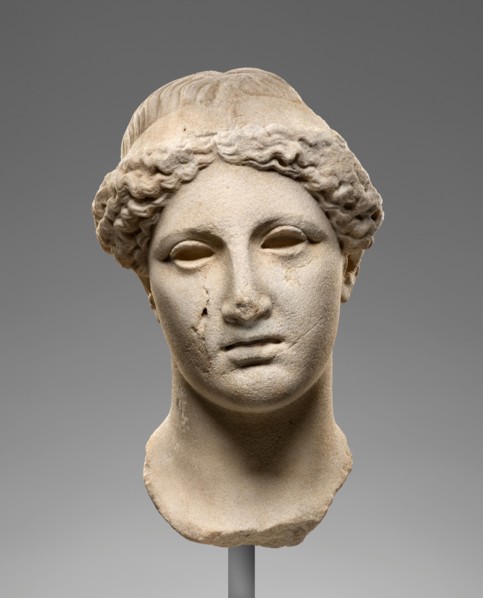 Head of a Goddess, mid-2nd century A.D. Creator: Unknown.