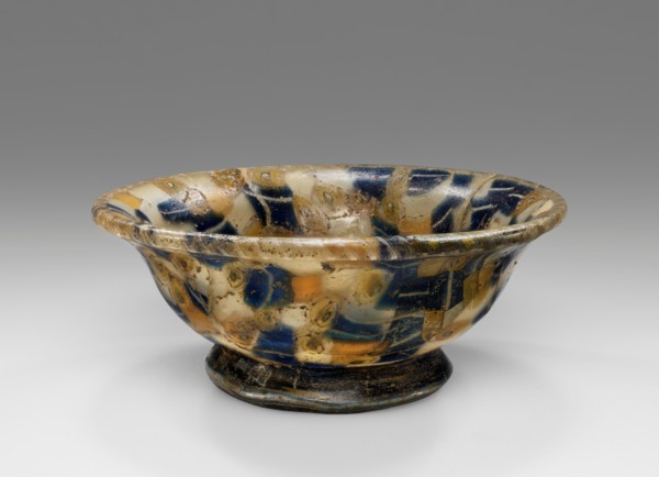 Mosaic Bowl, 1st century B.C. Creator: Unknown.