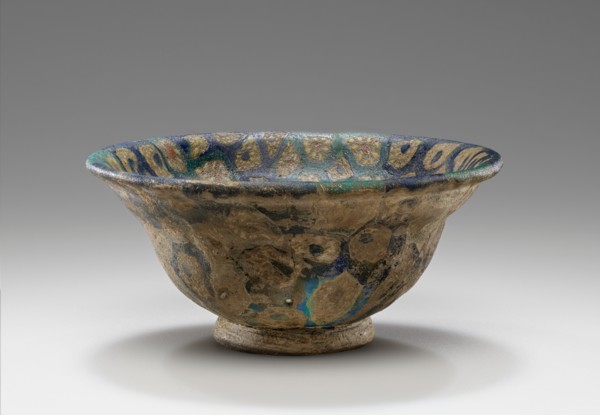 Mosaic Glass Carinated Bowl, late 1st century B.C.-early 1st century A.D. Creator: Unknown.