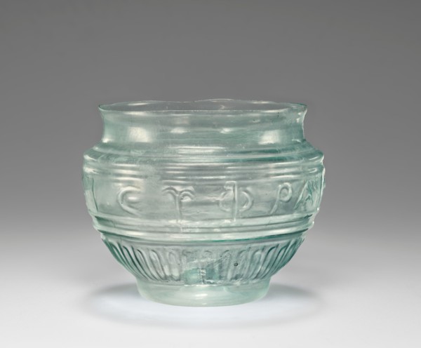 Mold-blown cup, first half of 1st century A.D. Creator: Workshop of Ennion.