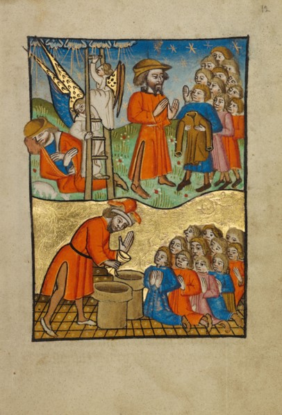 Jacob and Joseph, about 1480-1490. Creator: Unknown.