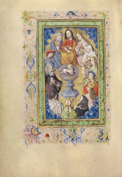 The Lamb of God with Saints; Book of Hours, after 1460. Creator: Unknown.
