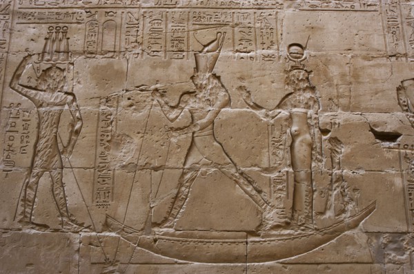 Temple of Horus, Edfu, Egypt, 3rd century BC. Creator: Unknown.