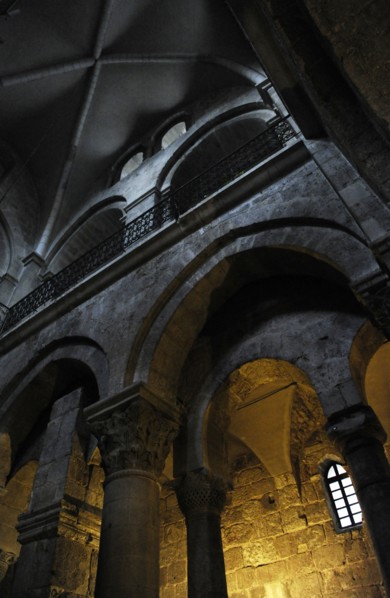 Arches of the Virgin, Holy Sepulchre, Jerusalem, Israel, 2014.  Creator: LTL.