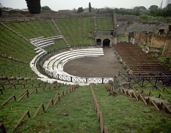The Great Theatre, Pompeii, Italy, 2nd century (2002).  Creator: LTL.