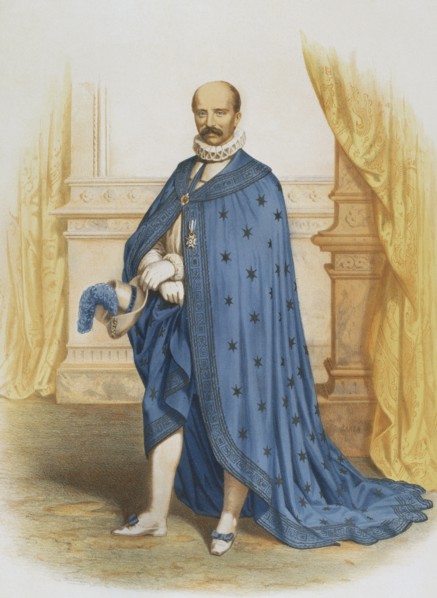 Knight of the Order of Charles III, 1865. Creator: Unknown.