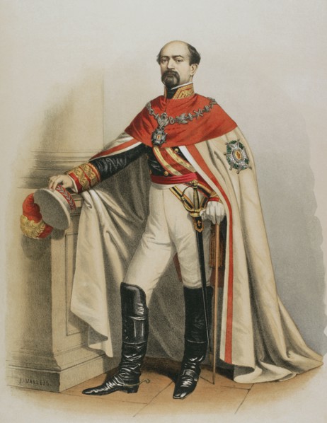 General Manuel Pavía y Lacy (1814-1896) wearing the Grand Cross of the Royal and Military..., 1865.  Creator: Unknown.