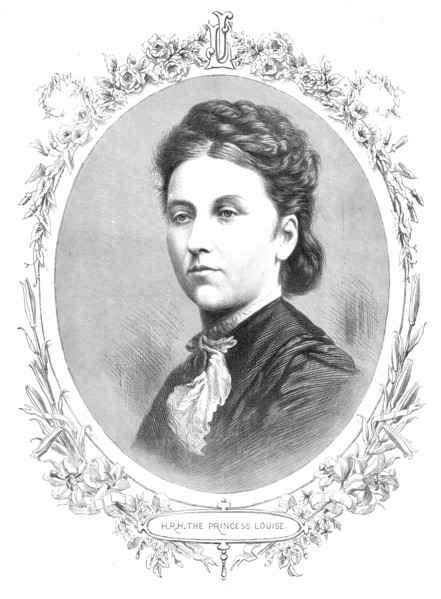 H.R.H. the Princess Louise, 1871. Creator: Unknown.