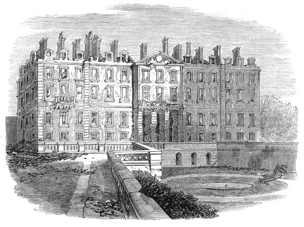 Scenes of the Late War in France: the Château of Meudon, 1871. Creator: Unknown.