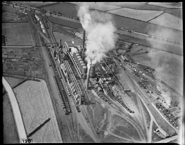 The North Lonsdale Iron and Steel Works, Ulverston, Cumbria, c1930s. Creator: Arthur William Hobart.