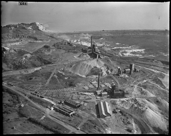 Hodbarrow Iron Ore Mines, Millom, Cumbria, c1930s. Creator: Arthur William Hobart.