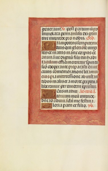 Decorated Text Page; Spinola Hours, about 1510-1520. Creator: Unknown.