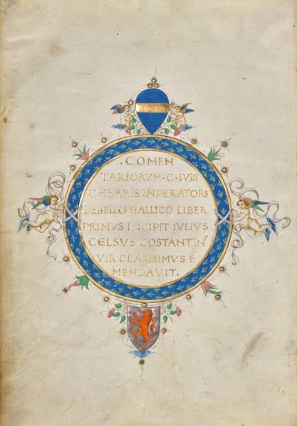 Decorated Text Page, about 1460-1470. Creator: Unknown.