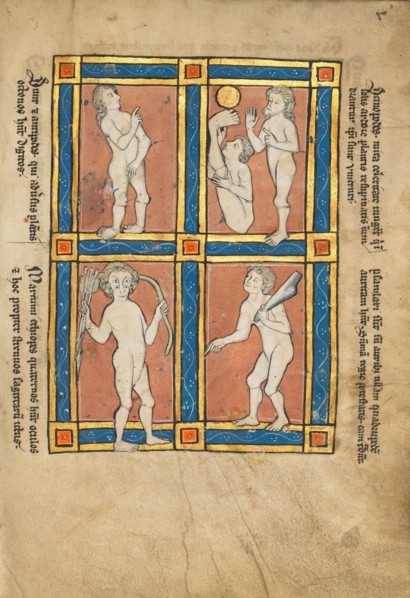 Antipode; Scinopode; Coastal Ethiopian; Psalmlarus, 1277 or after. Creator: Unknown.