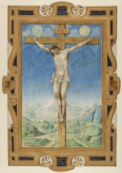 Miniature from a Missal, about 1545. Creator: Vincent Raymond.