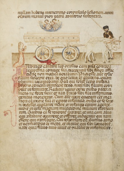 The Mother of Allegranzia Appealing to Saints Aimo and Vermondo to Save Her Child, about 1400. Creator: Anovelo da Imbonate.